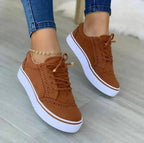 Women’s Orthopedic Everyday Casual Sneakers – Soft Cushioned Walking Shoes