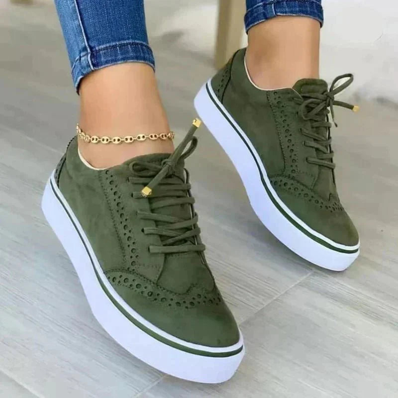 Women’s Orthopedic Everyday Casual Sneakers – Soft Cushioned Walking Shoes